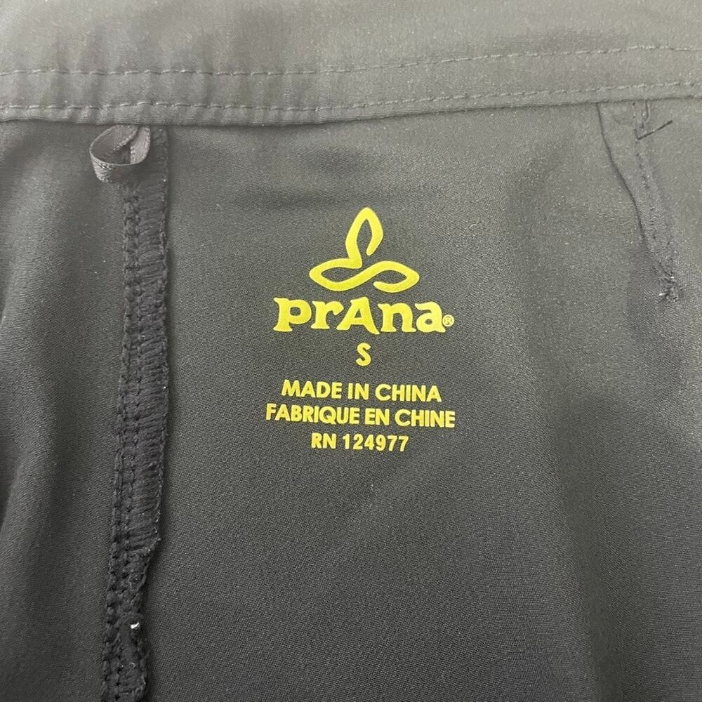 prAna Black Athletic Shorts Women’s S Drawstring Stretch Yoga Activewear